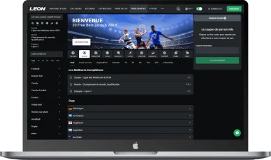 Interface Leon Casino